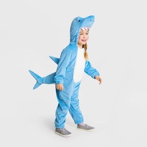 Toddler Plush Shark Jumpsuit -Hyde & EEK! Boutique